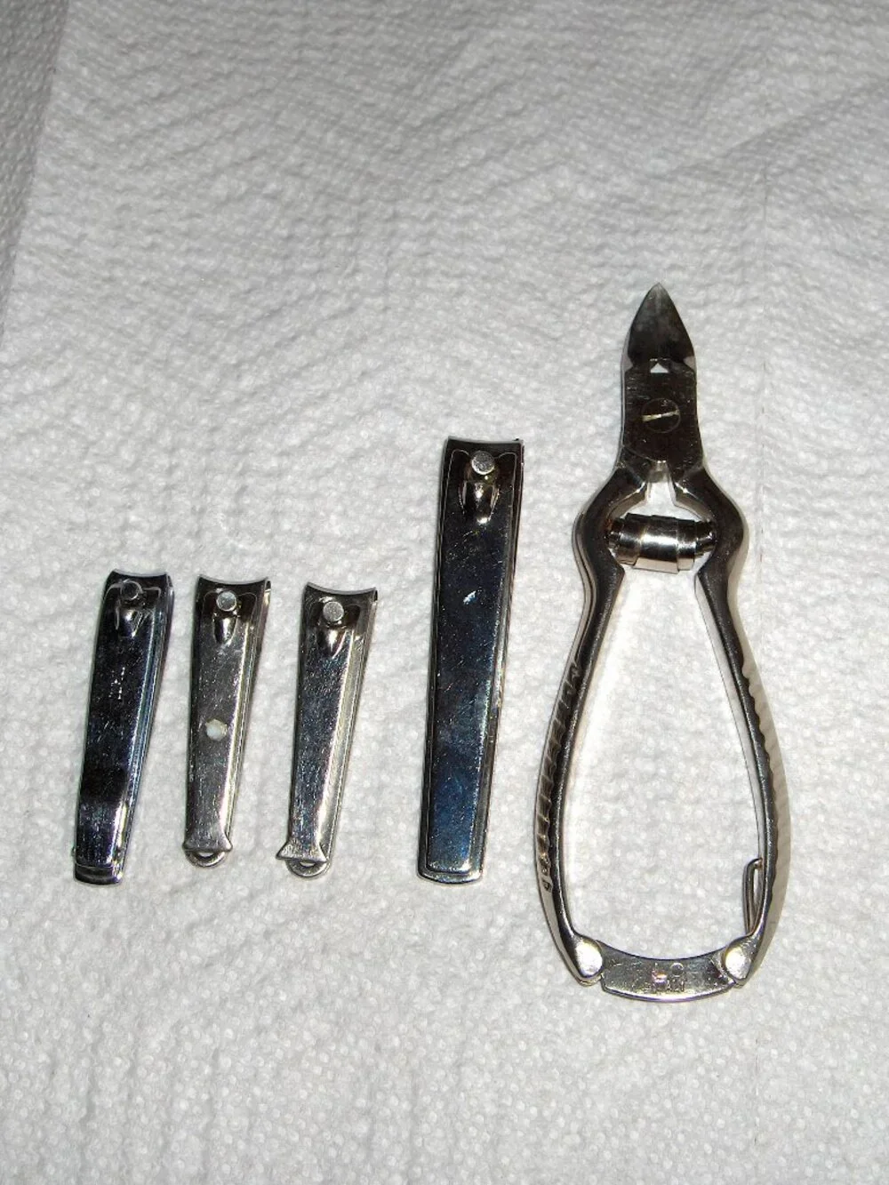 Fingernail Clippers, Lot of 5, Vintage